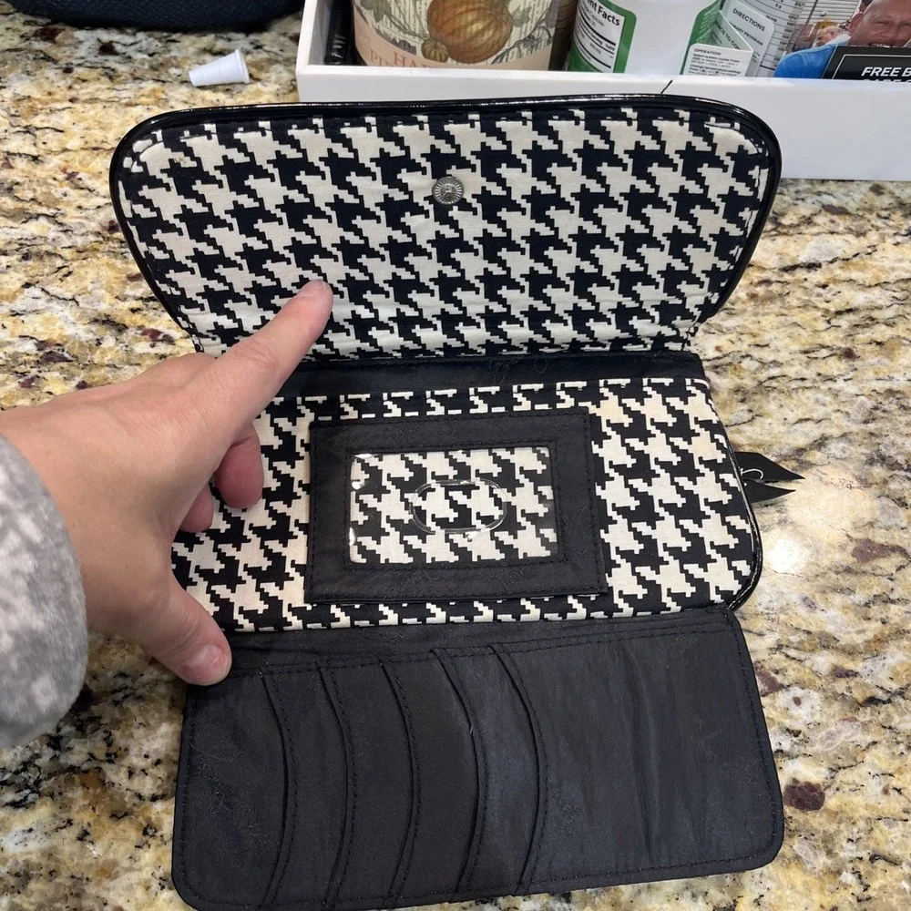 vera bradley wallet Black With Colors - Picture 5 of 8